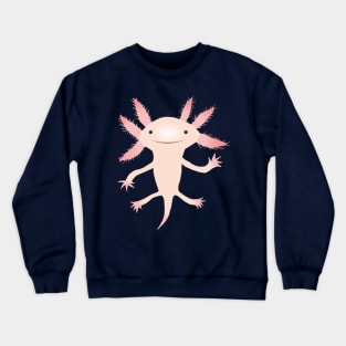 Axolotl vector illustration Crewneck Sweatshirt